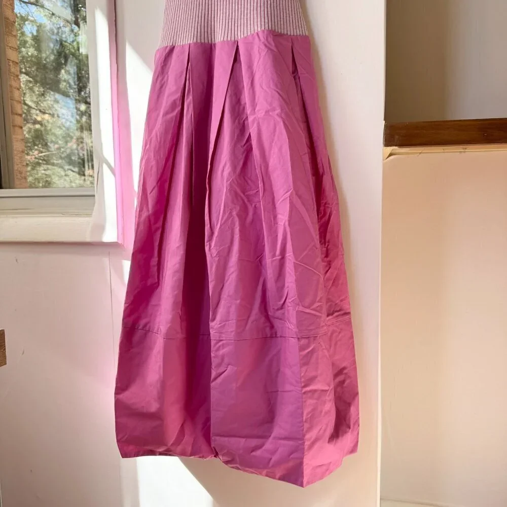 NWT Free People Drops of Venus Midi Dress Pink Large